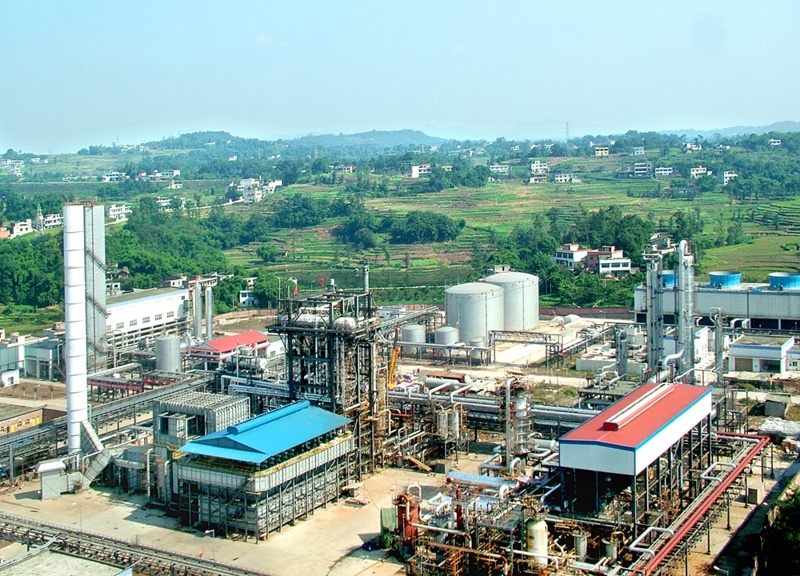 瀘天化40萬噸／年甲醇、10萬噸／年二甲醚建設(shè)工程(圖1)